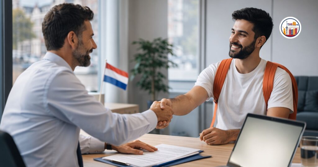 Werkvergunning in Nederland illustration