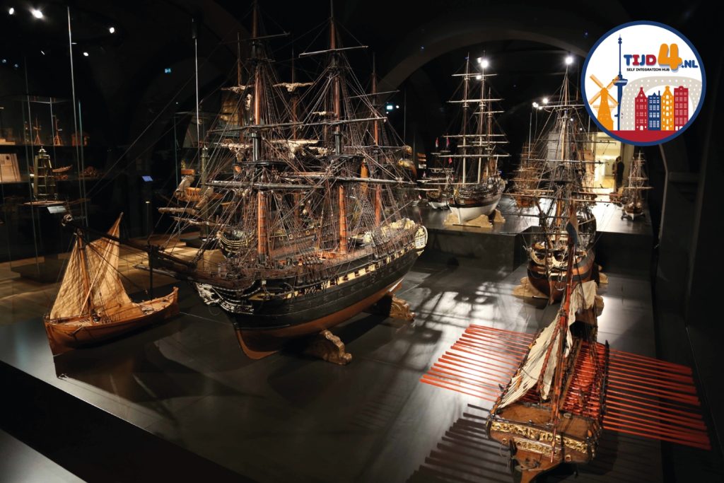 A view from the Maritime Museum, one of the must-see places on a weekend in Rotterdam.