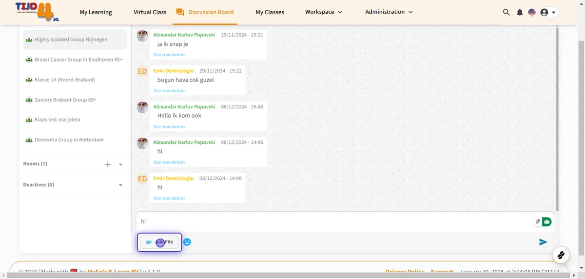 Click on Add File