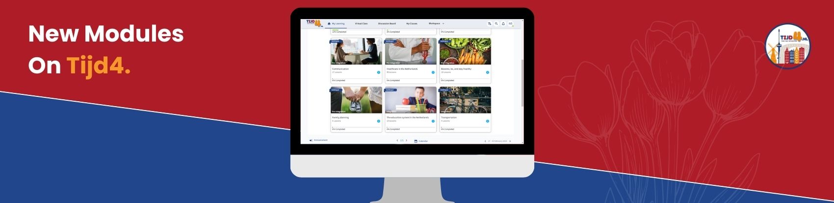 Discover the new modules on Tijd4.nl